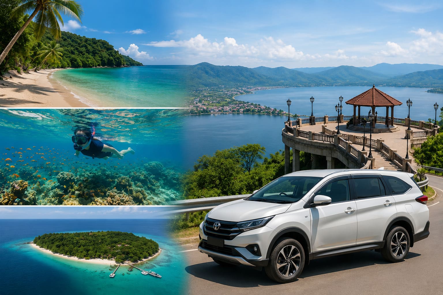 Tempat Wisata Hits di Gorontalo yang Nyaman Dikunjungi dengan Mobil Rental