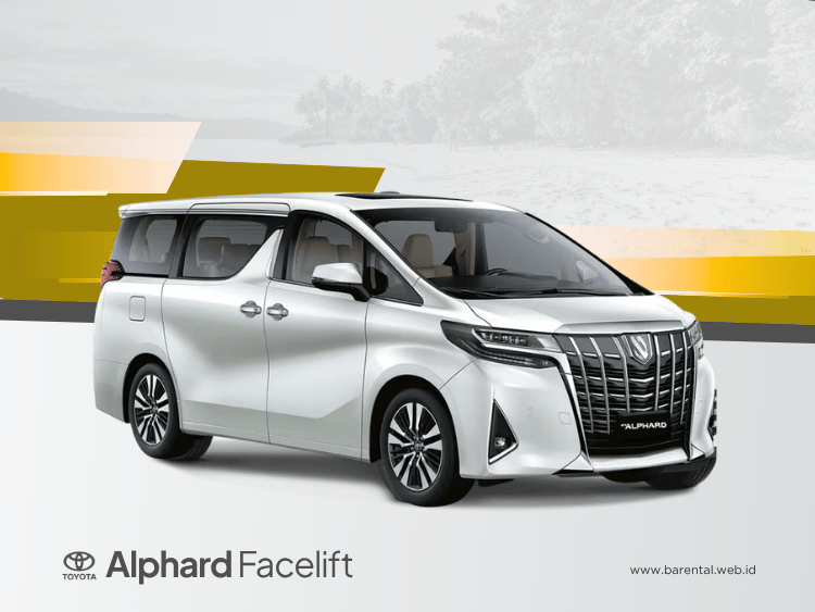 Toyota Alphard Facelift